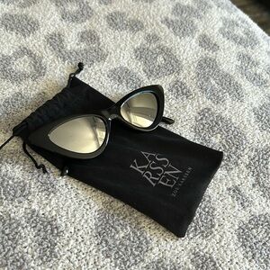 Zoe Karssen Cat Eye Sunglasses 🪩🖤